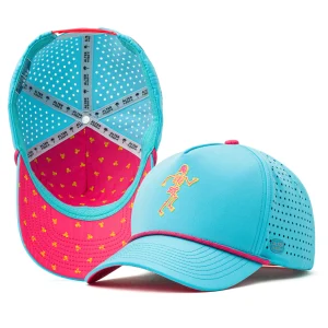 Coaster FitModern Look, Classic Vibe|UNTUCKit Coaster Splash Aqua Summer Running Skull