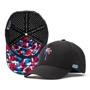 Coaster FitModern Look, Classic Vibe|Usa Collection|UNTUCKit Coaster Splash Black RWB Palm