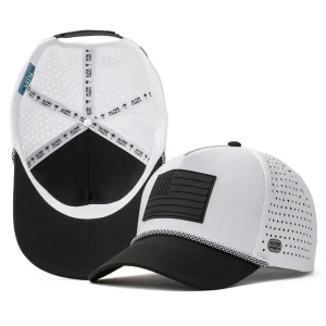 Coaster FitModern Look, Classic Vibe|Usa Collection|UNTUCKit Coaster Splash Classic Black White Flag