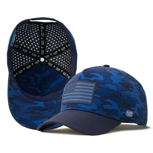 Coaster FitModern Look, Classic Vibe|Usa Collection|UNTUCKit Coaster Splash Nautical Camo Flag