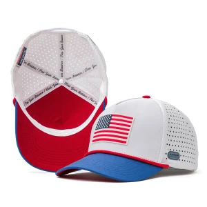 Coaster FitModern Look, Classic Vibe|Usa Collection|UNTUCKit Coaster Splash RWB Flag