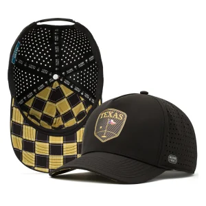 Coaster FitModern Look, Classic Vibe|UNTUCKit Coaster Splash Texas Gold Checker