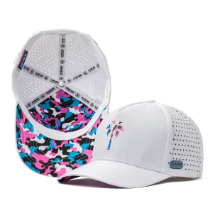 Coaster FitModern Look, Classic Vibe|UNTUCKit Coaster Splash White Teal Pink Camo Palm