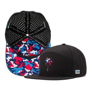 Drifter FitClean Lines, Confident Look|Usa Collection|UNTUCKit Drifter Splash Black RWB Palm