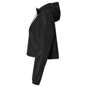 Outerwear|UNTUCKit Lightweight Crop Windbreaker (Women’s) Black