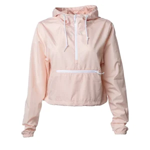 Outerwear|UNTUCKit Lightweight Crop Windbreaker (Women’s) Soft Pink
