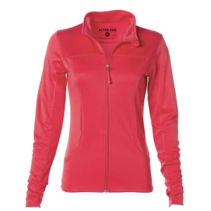 Outerwear|UNTUCKit Poly-Tech Athletic Zip (Women’s) Hot Pink