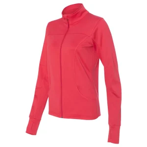 Outerwear|UNTUCKit Poly-Tech Athletic Zip (Women’s) Hot Pink