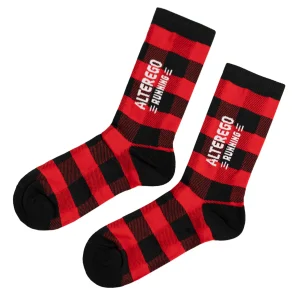 Socks|UNTUCKit Premium Running Socks Buffalo Plaid