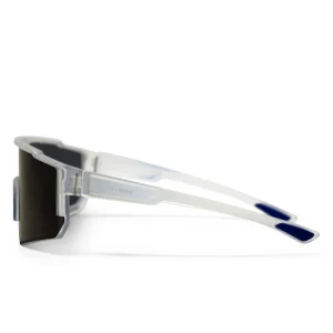 Sunglasses|UNTUCKit Run Shield Translucent Frame Multi-Colored Lens