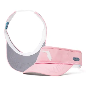 Visor FitReliable Style, Everyday Ease|UNTUCKit Visor Splash Pink Florida