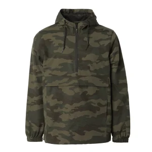 Outerwear|UNTUCKit Water-Repellent Windbreaker Forest Camo